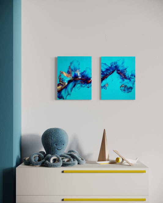 Aqueous Diptych