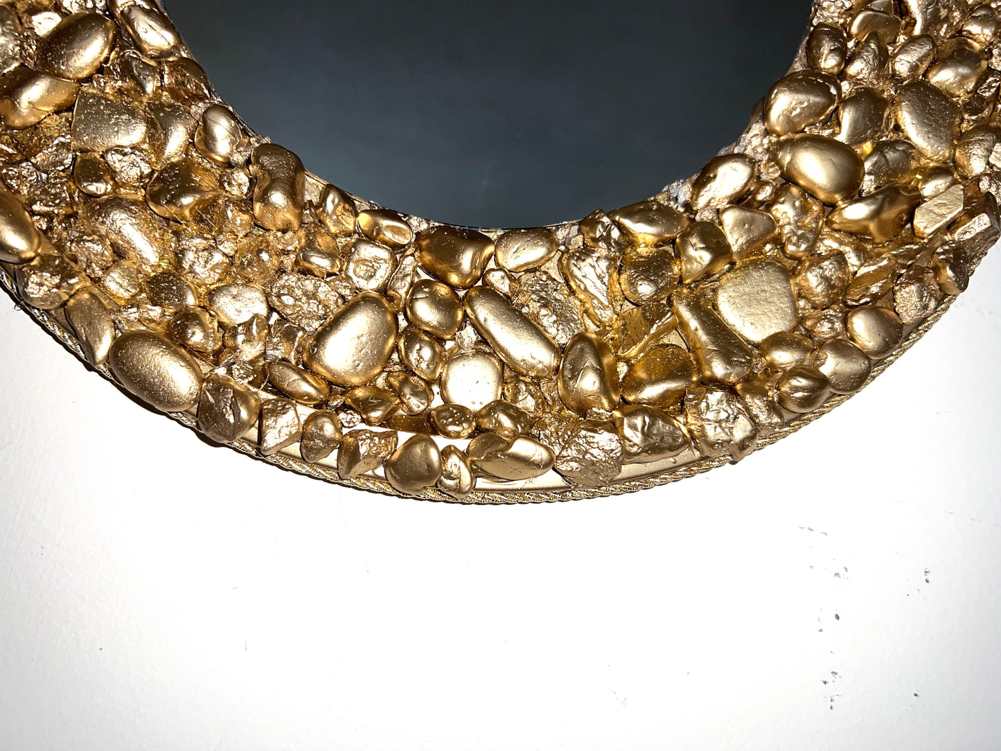 Gold Nugget Mirror