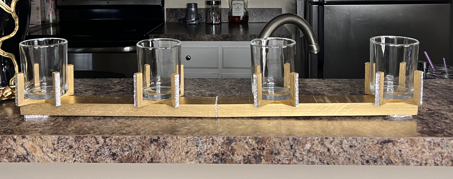Diamonique Gold Votive