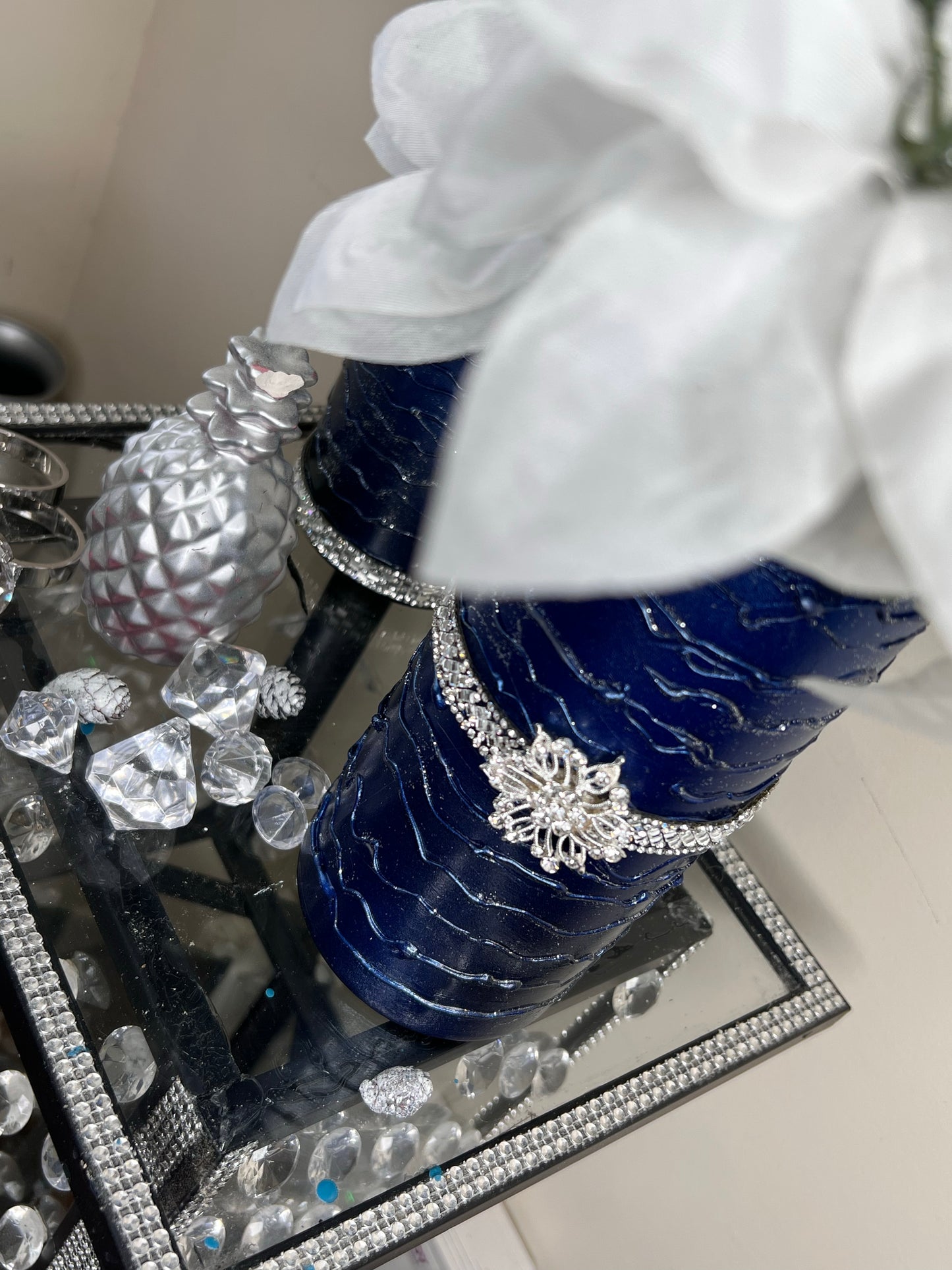Sapphire Diamonique Vase
