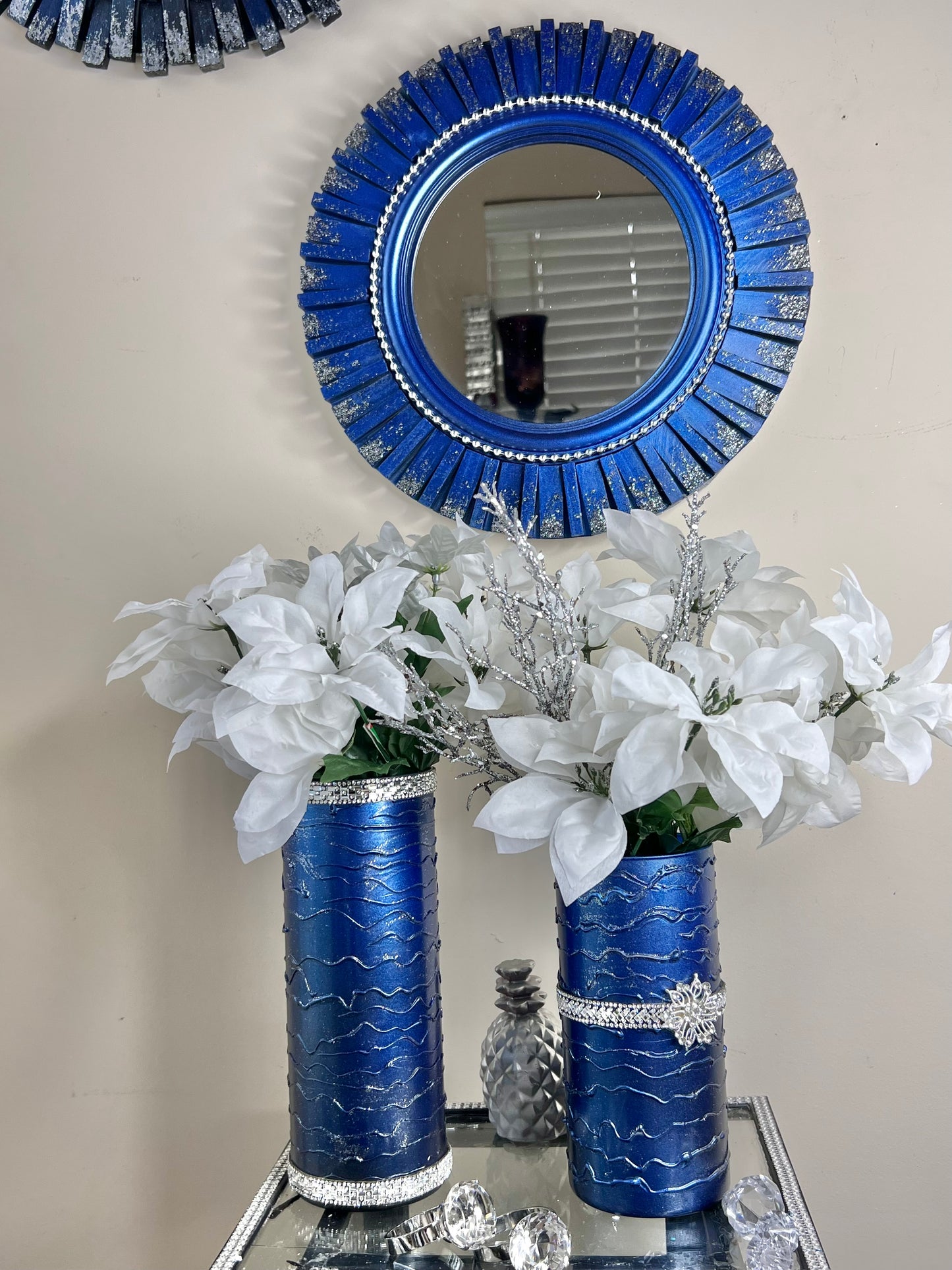 Sapphire Diamonique Decor Set