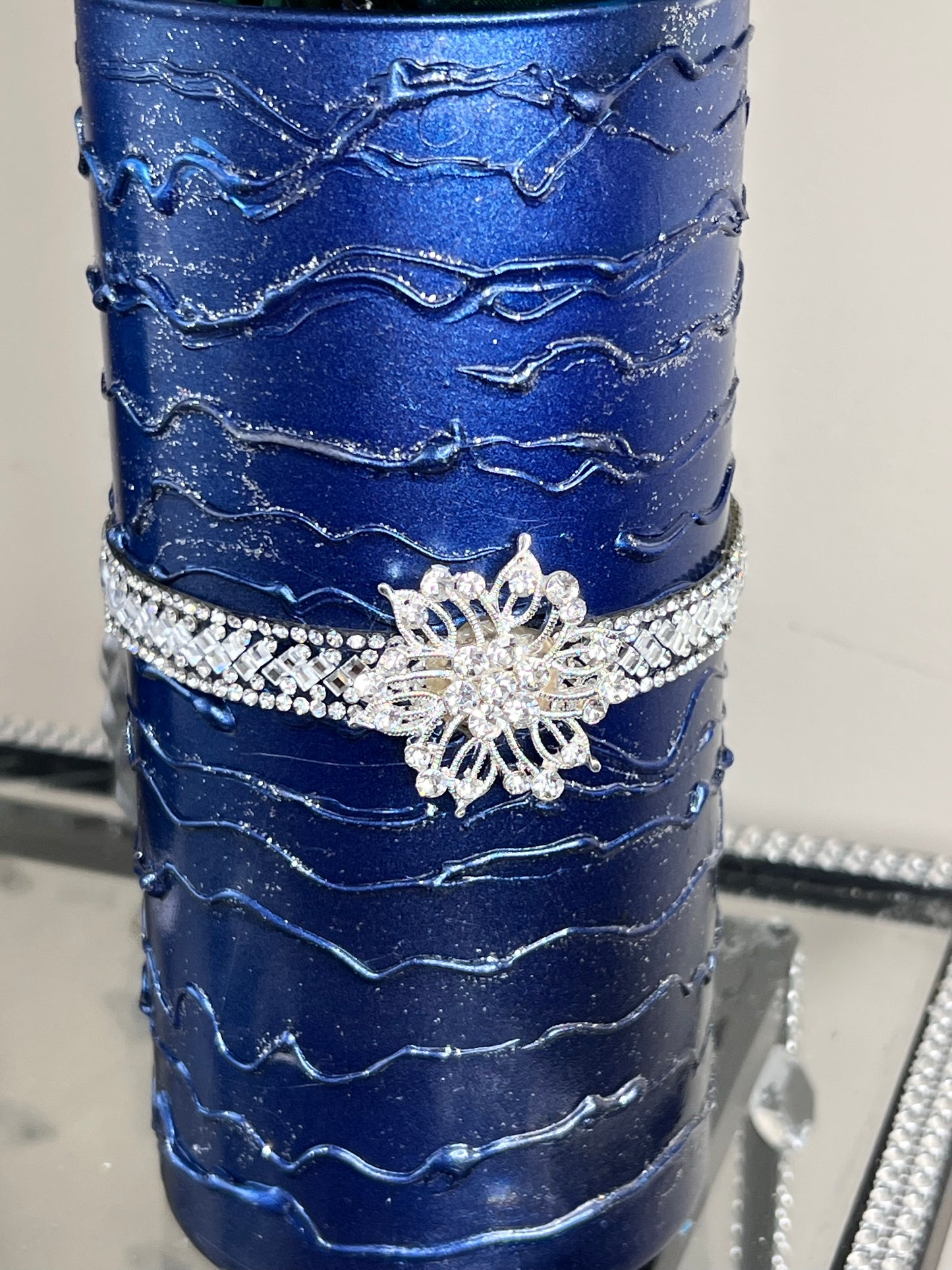 Sapphire Diamonique Vase