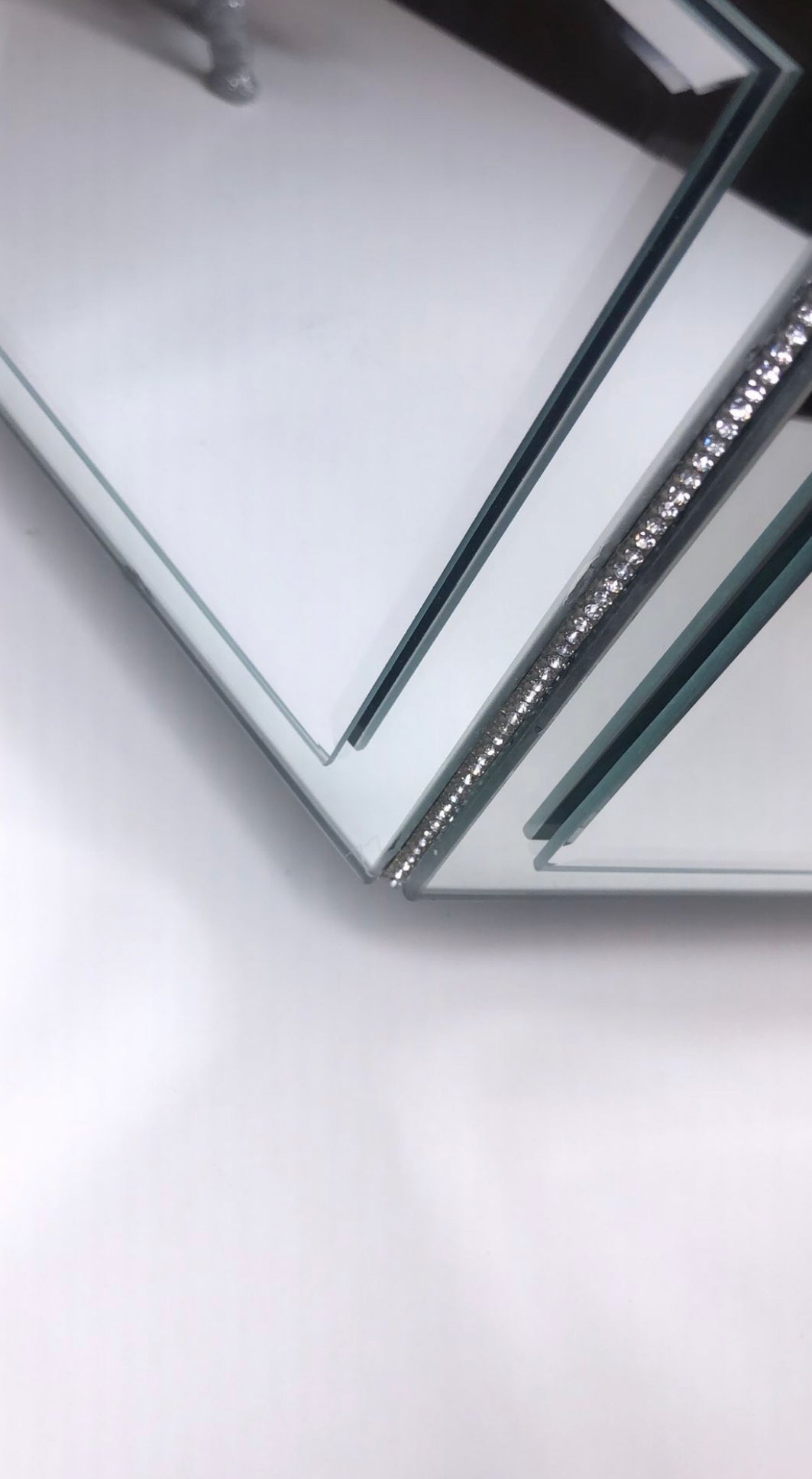 Diamond Mirror Vase