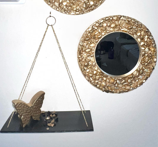 Gold Nugget Mirror 2